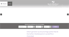 Desktop Screenshot of narvikhomeparcs.com